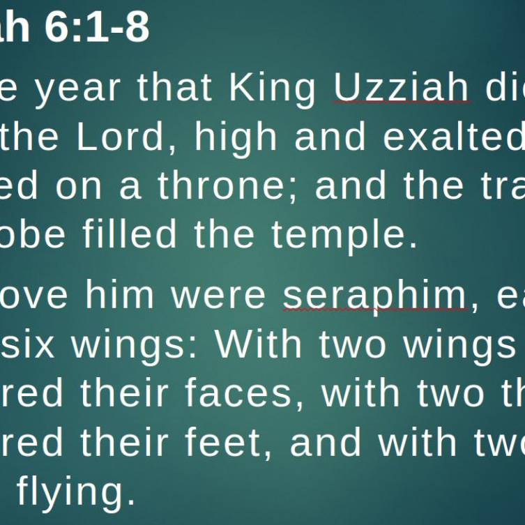 Prayers Isaiah